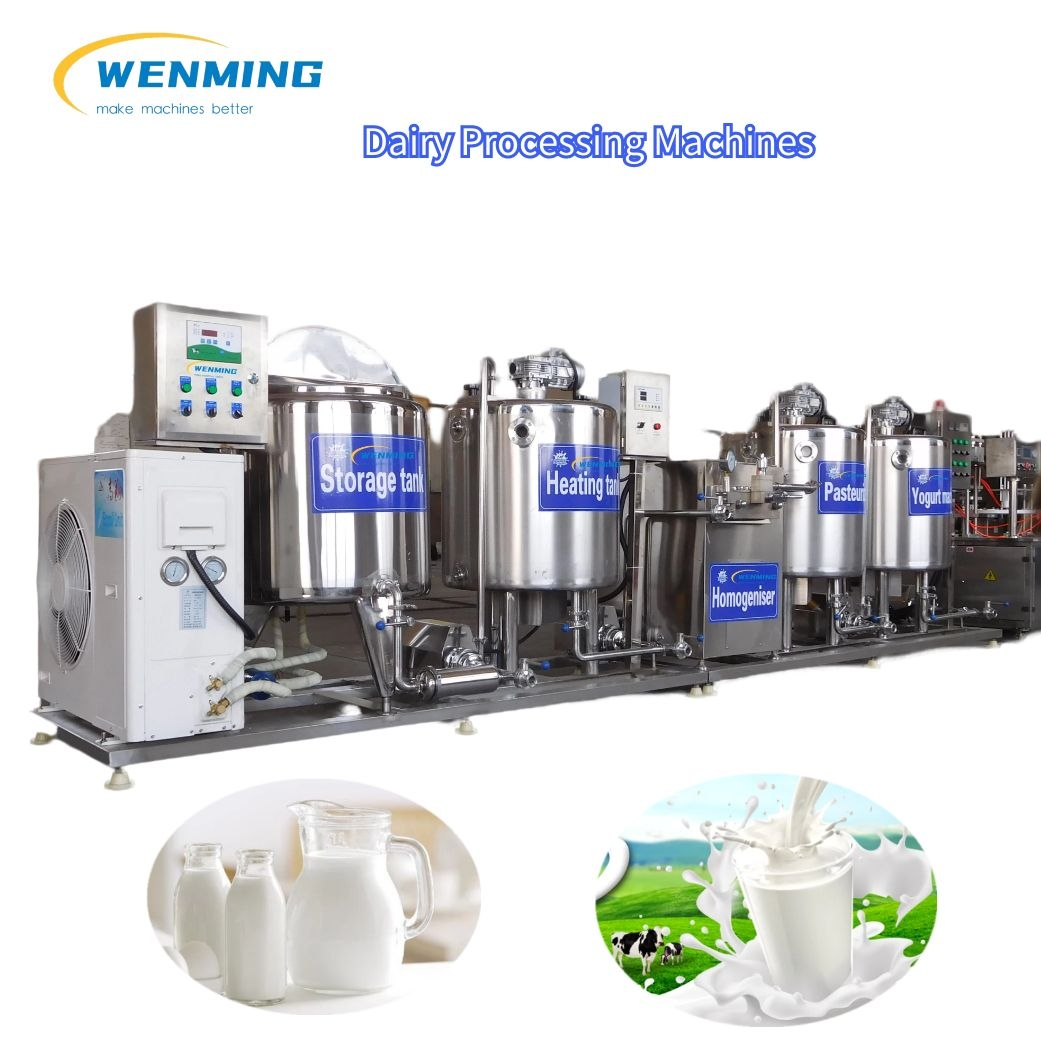 Máquinas de procesamiento de lácteos