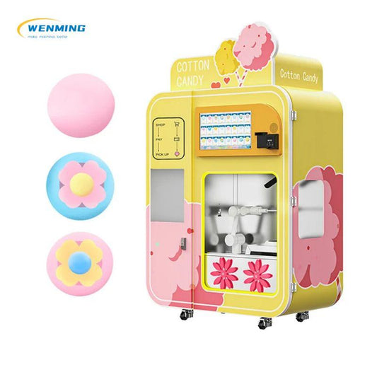Fully Automatic Cotton Candy Vending Machine