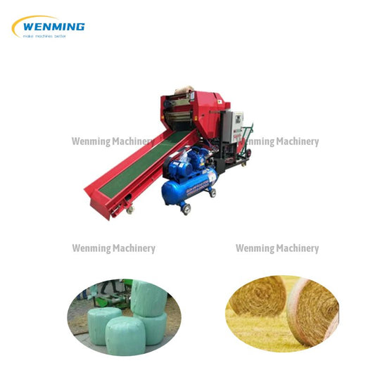 Straw Hay Bale Pressing Machine