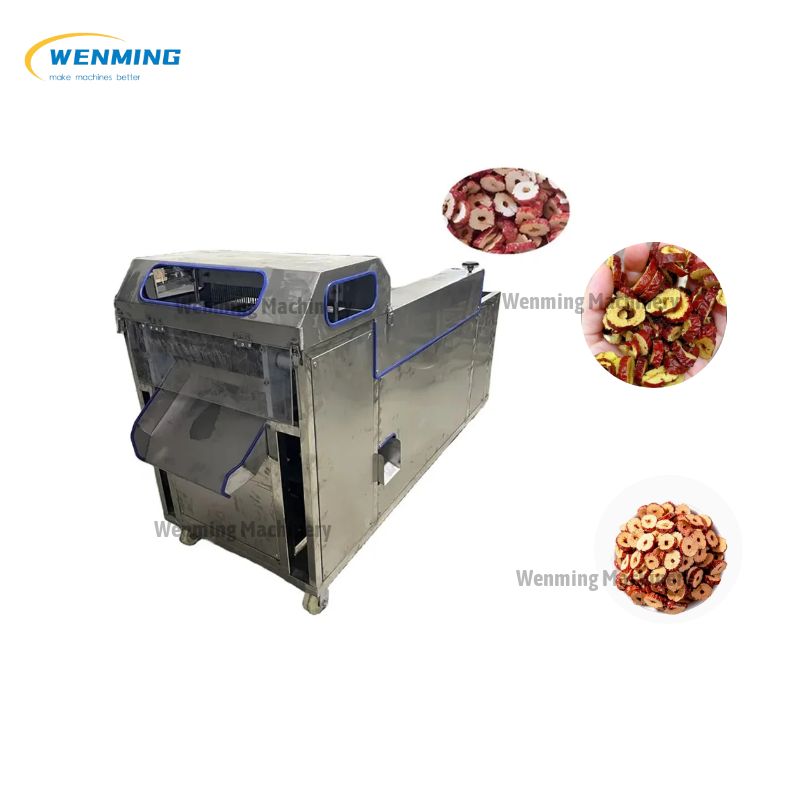 Dried Dates Cutting Machine