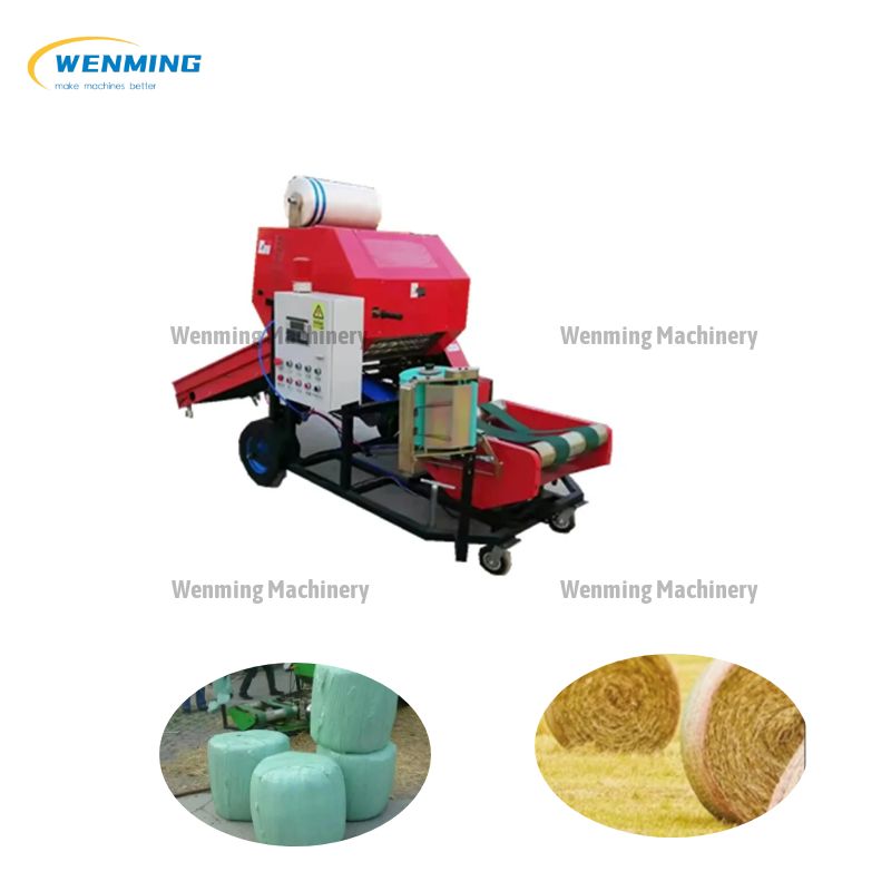 Hay And Straw Baling Machine