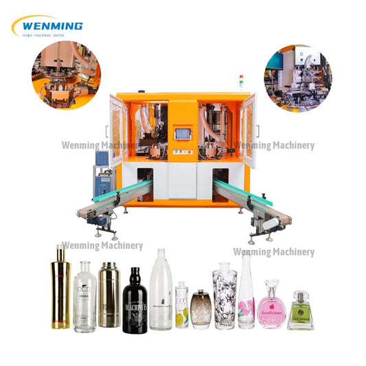 Double Station Servo Line Drawing Machine