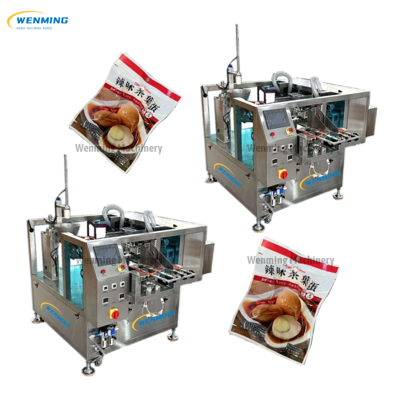 Peeled Egg Vacuum Packing Machine For Premade Bag