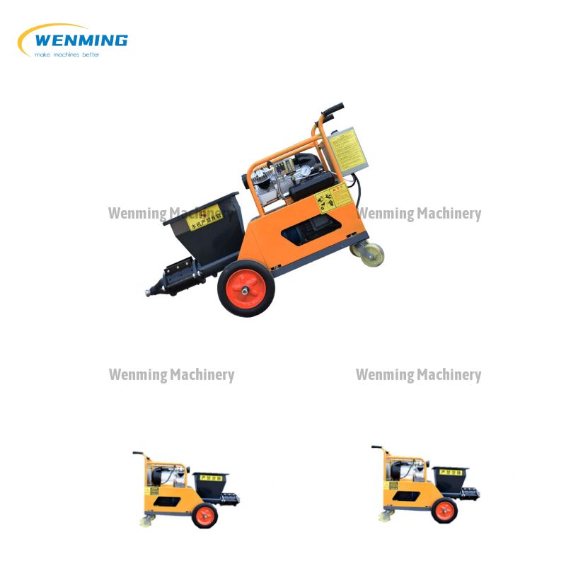 Wall Cement Spray Plaster Machine
