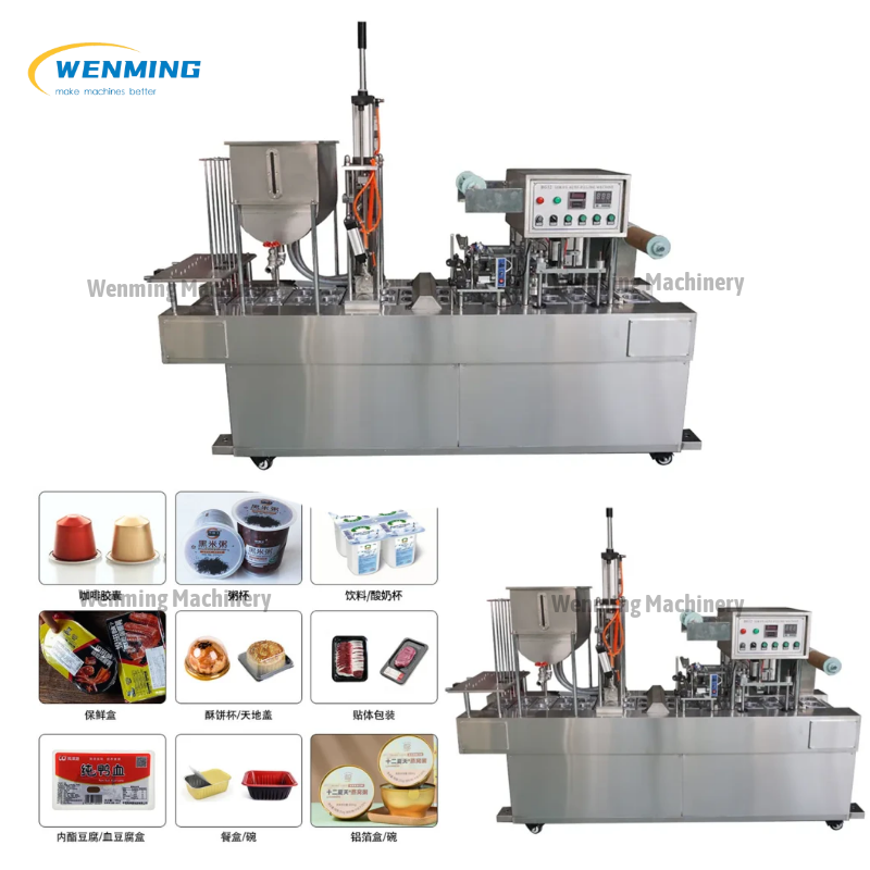 Cup Filling And Sealing Machine