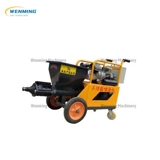 Cement mortar spray machine