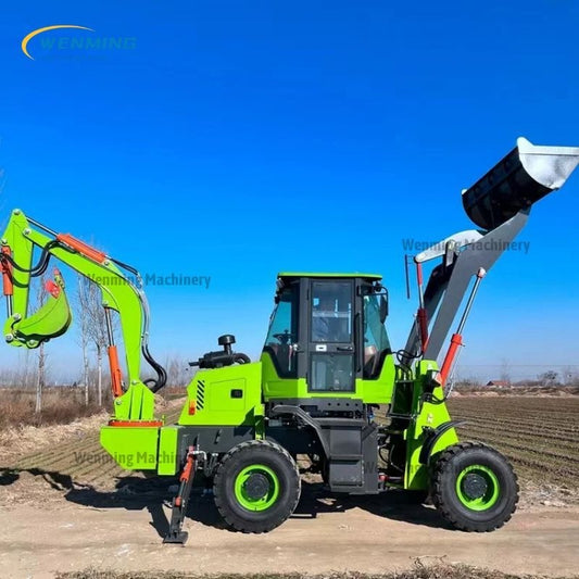 compact backhoe loader