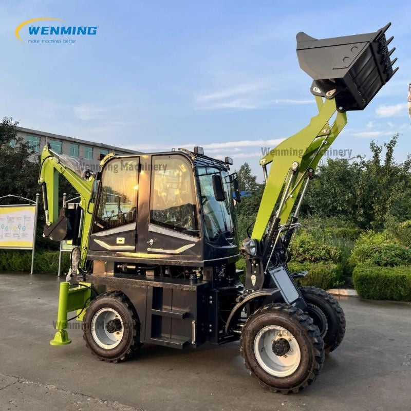 mini backhoe loader