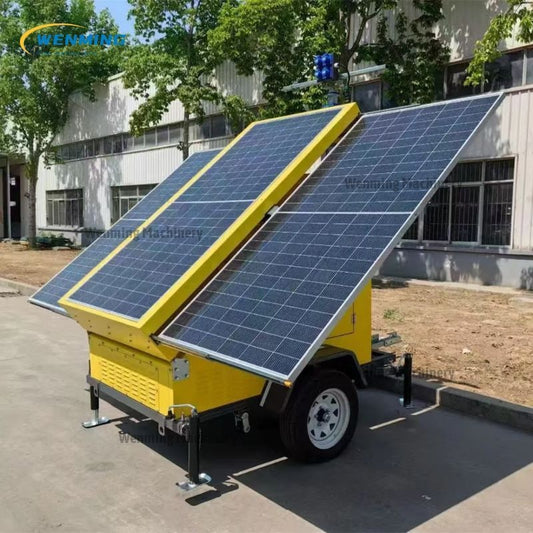 Mobile Solar Light Tower