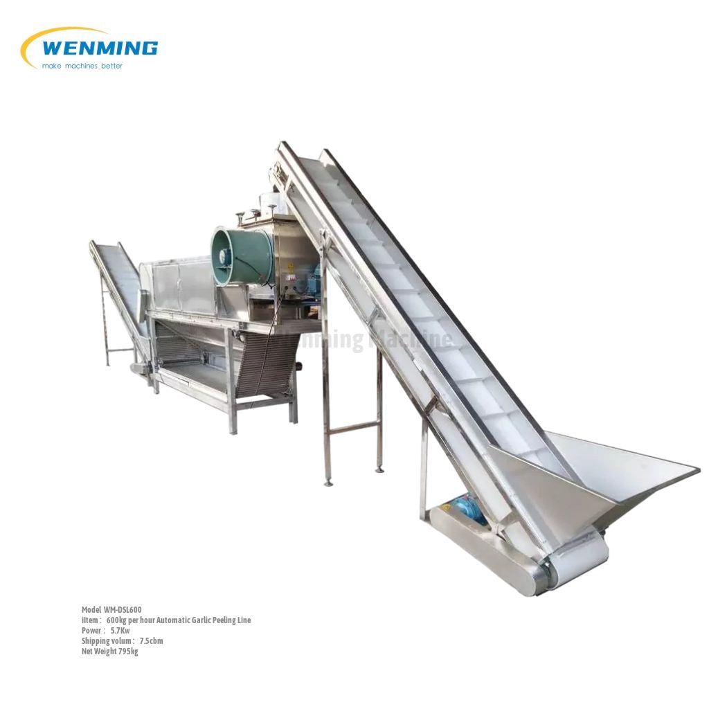 Industrial Garlic Peeling Machine Production Line Fully Automatic