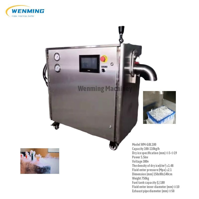 Dry Ice Making Machine dry ice pellet maker Machine