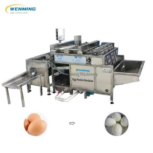 Egg shelling machine-Automatic