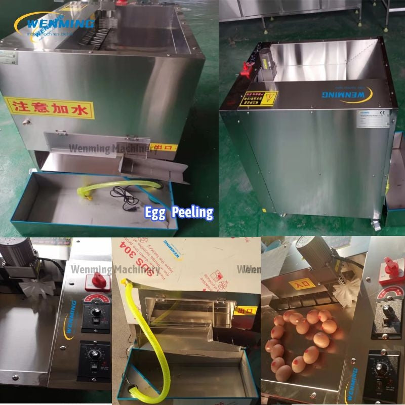 Automatic Hard Boiled Egg Peeler Machine
