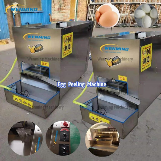 Automatic Hard Boiled Egg Peeler Machine