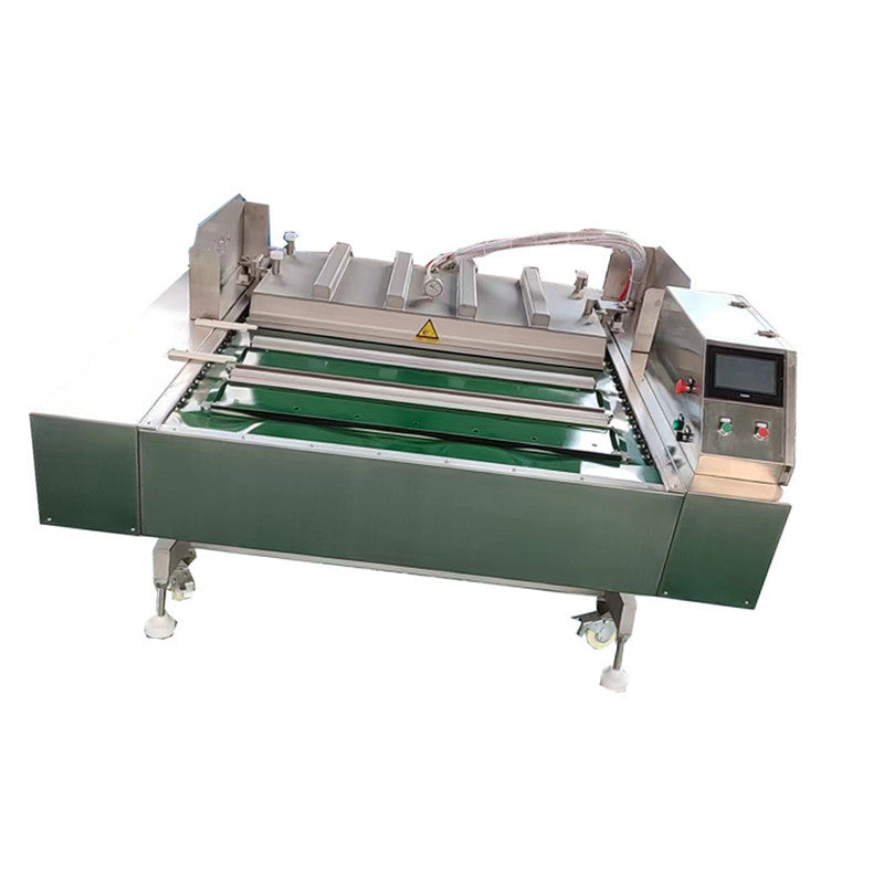 Industrial high quality professional Automatic Continuous Double Roller Vacuum Packing Machine