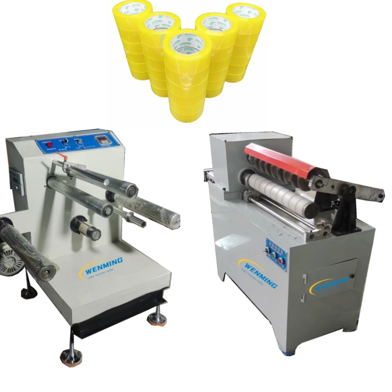 Automatic OPP Adhesive Packing Tape Slitting Rewinding Machine