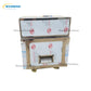Track-type semi-automatic apricot pitting machine