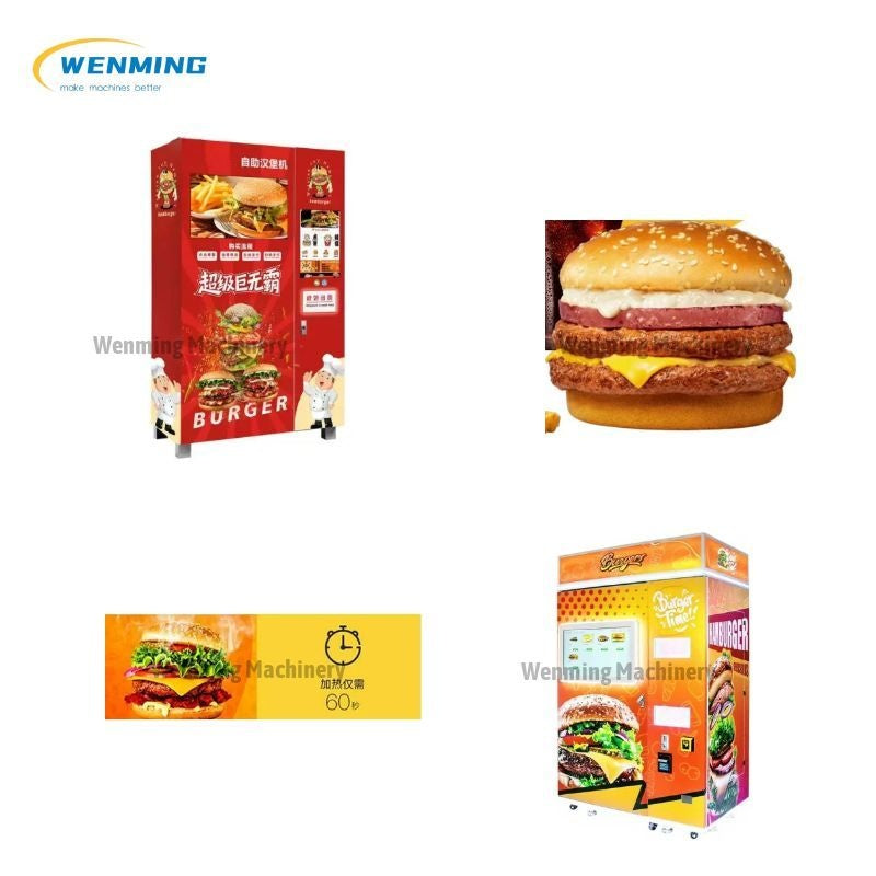Unmanned Self-Service Hamburger Machine