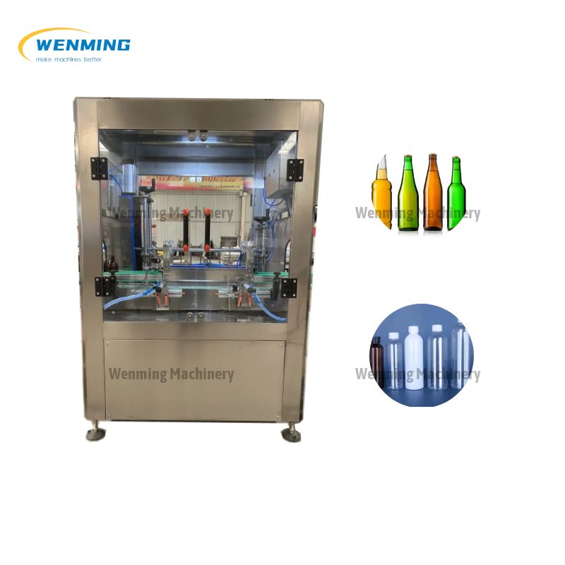 Automatic Rotary Bottle Washing Machine
