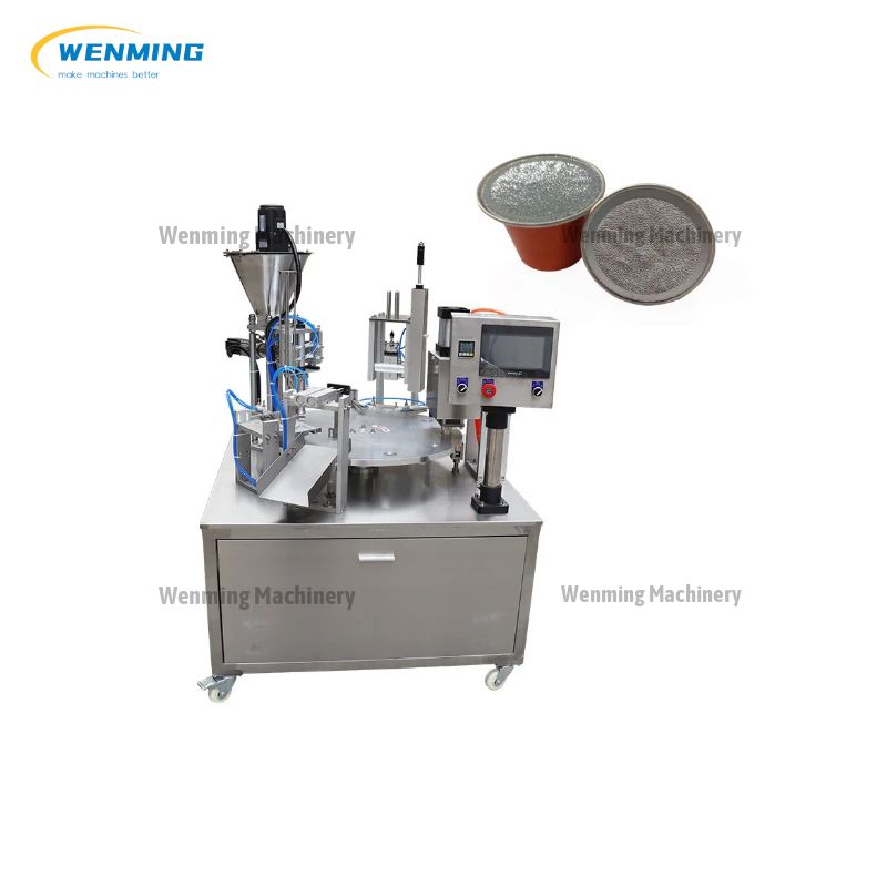 High Efficient Automatic Coffee Capsule Filling Machine