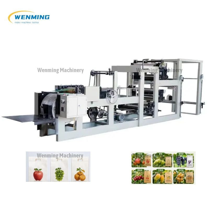 Fully Automatic Fruit Paper Bag Making Machine