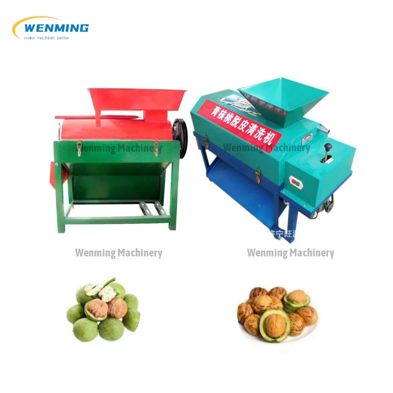 Walnut Green Skin Peeling Machine 