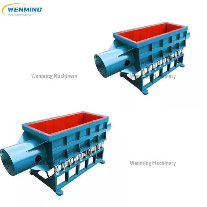 Metal Surface Deburring Tube Vibratory Trough Machine 