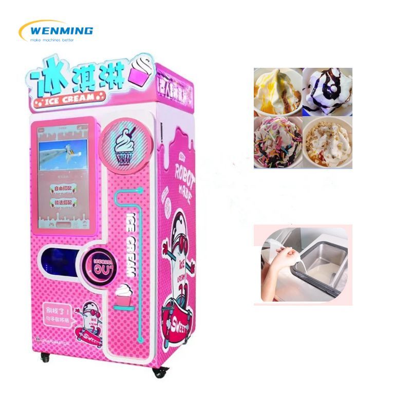 Fully Automatic Robotic Ice Cream Machine