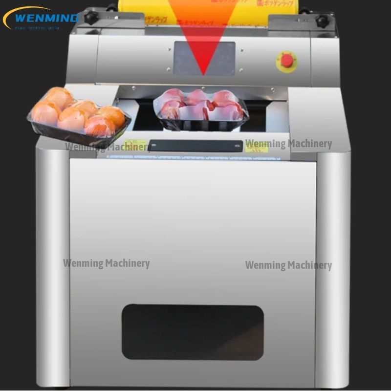 Vegetable Plastic Wrap Packaging Machine