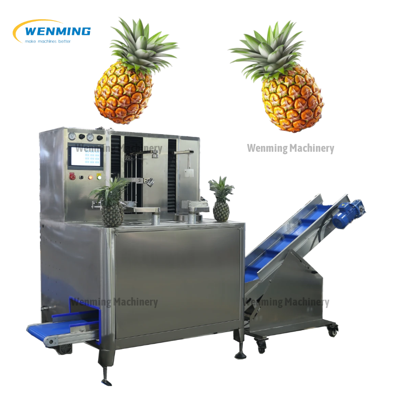 Pineapple Peeler Corer Slicer Fruit Peeling Machine 