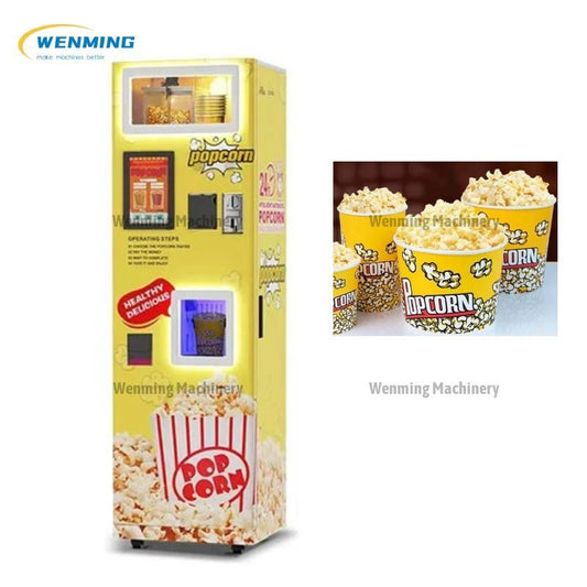 Unmanned Popcorn Machine For Supermarkets And Shopping Malls