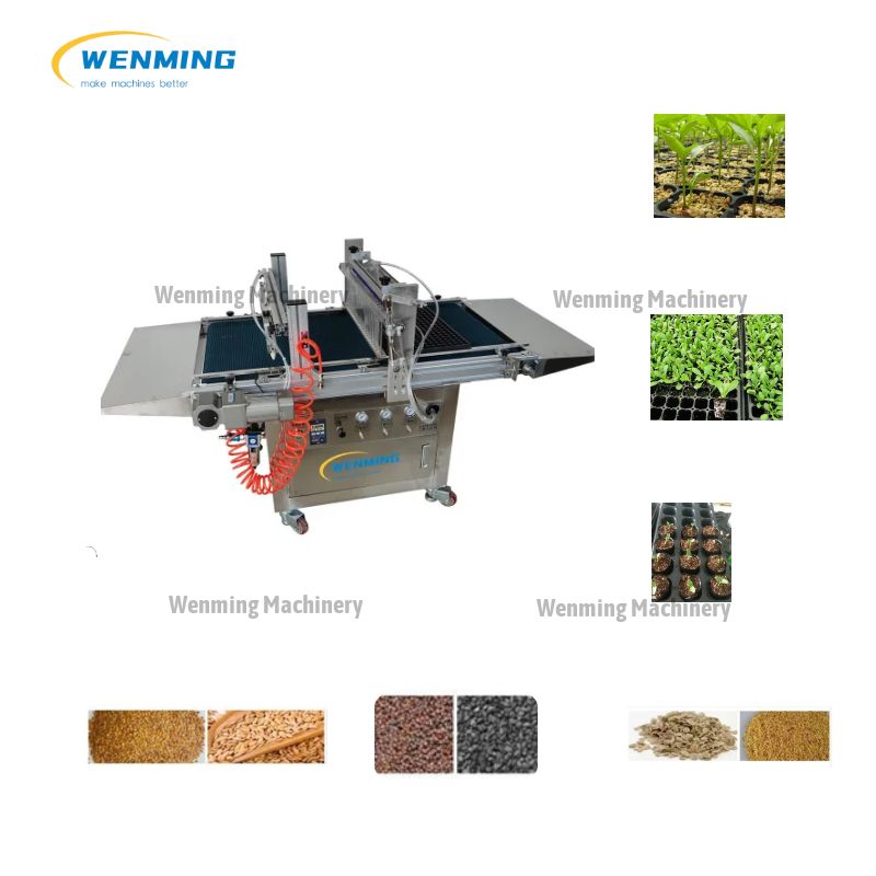 Fully automatic large seedling machine production line