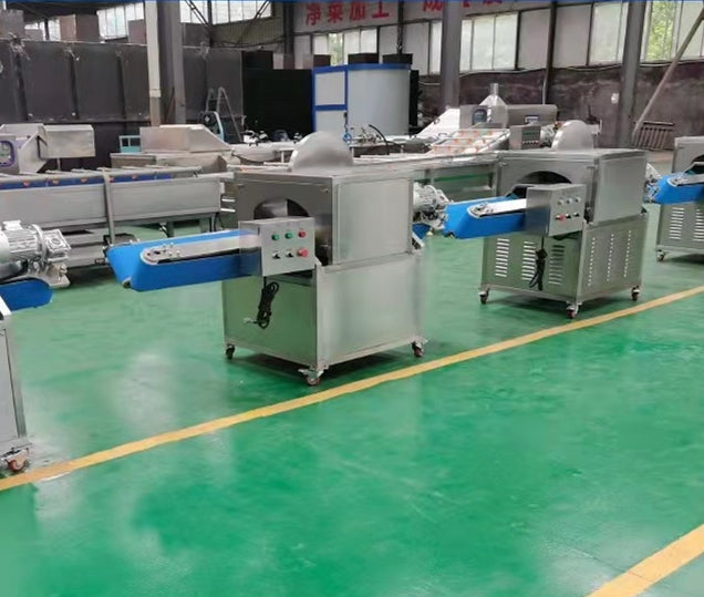 Automatic winter melon half cutting machine