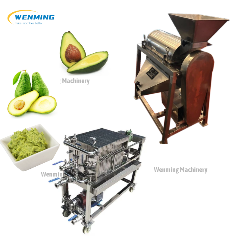 Avocado Pulp Puree Oil Extraction Production Line 