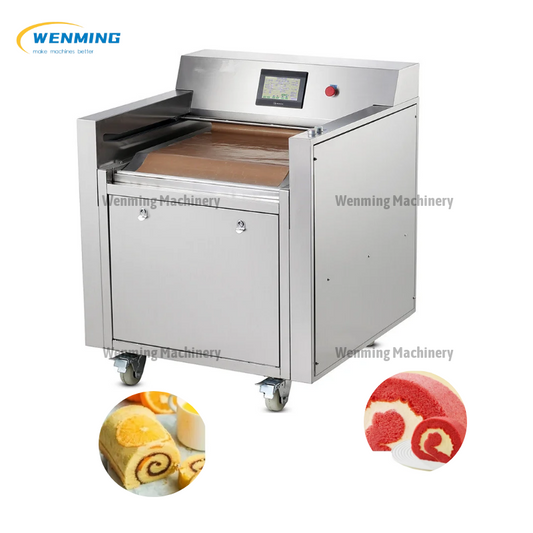 Swiss Roll Rolling Machine