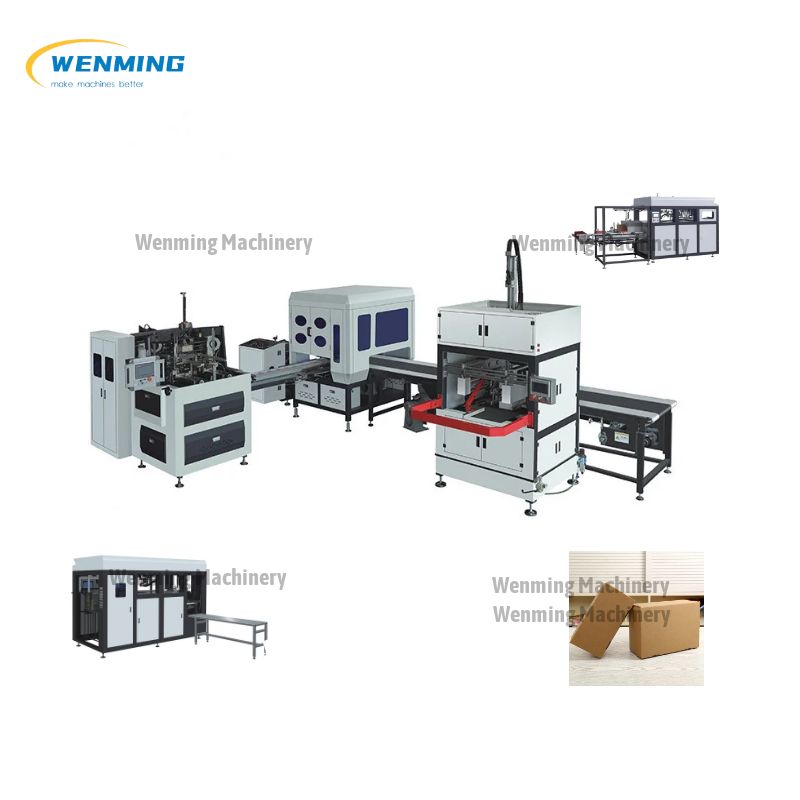 One-Piece Lid Carton Forming Machine