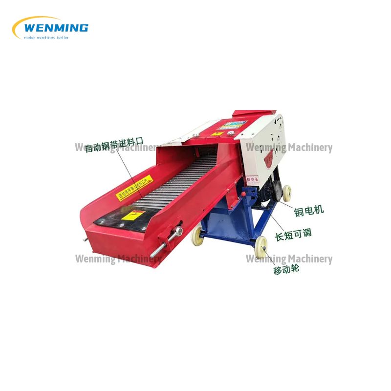 Straw Grass Cutter Crusher Machine