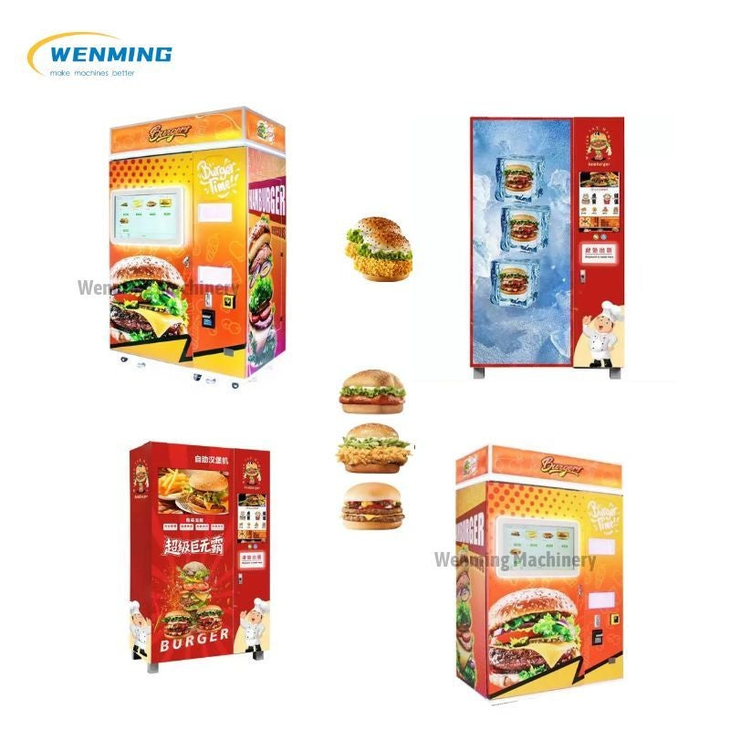 Unmanned Self-Service Hamburger Machine