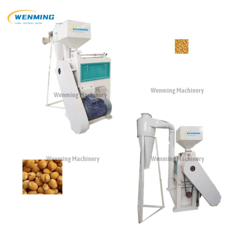 Roasted Chickpeas Peeling Machine