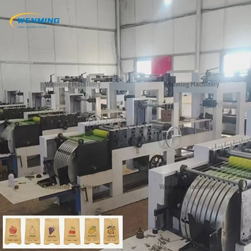 Automatic Fruit Cover Bag Making Machine