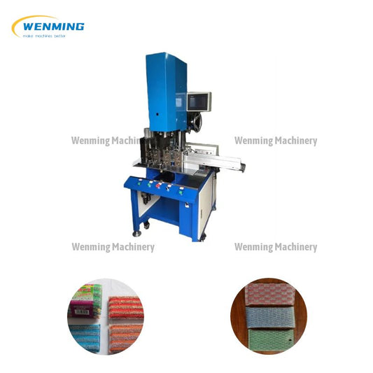 Sponge Cloth Scrubber Cutting Machine