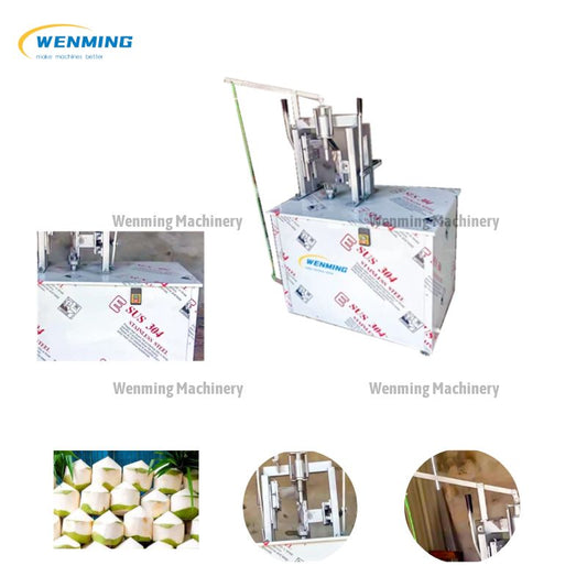 Dry Automatic Coconut Peeler Machine