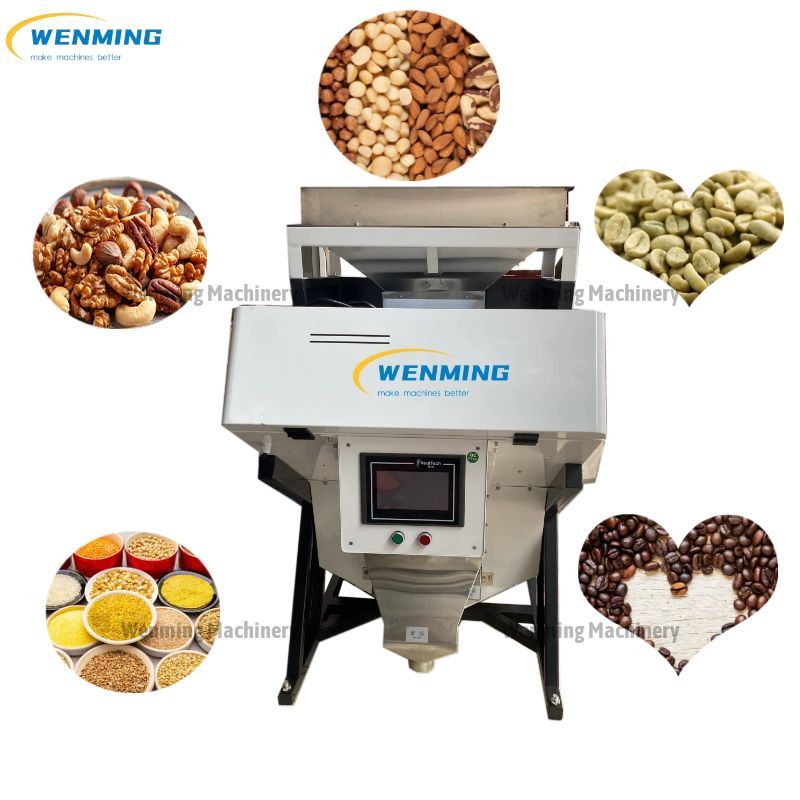 Ccd Wheat Rice Color Sorter Machine