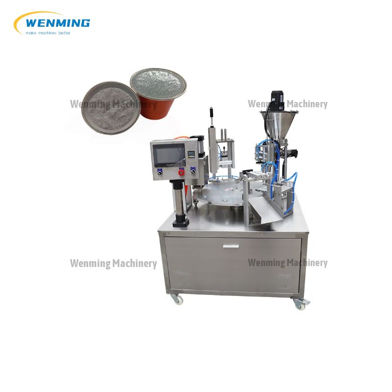 Coffee Capsule Filling And Sealing Machine