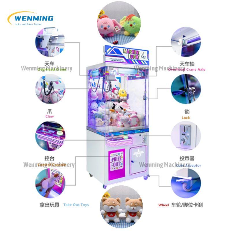 Four-Seat Claw Machine