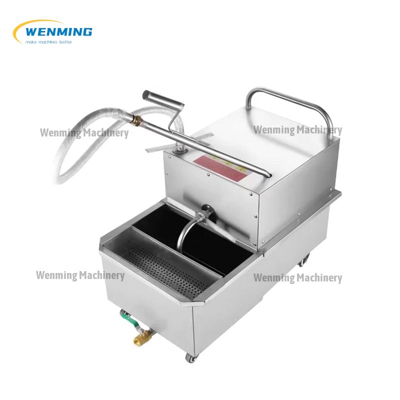 Commercial Fryer With Filtration System