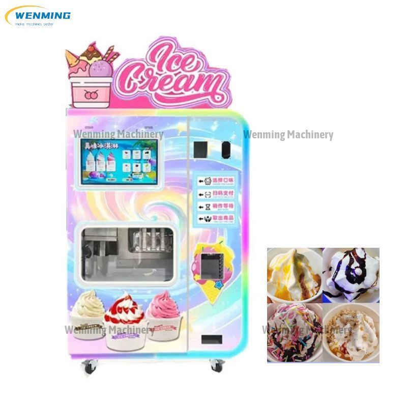 Fully Automatic Robotic Ice Cream Machine