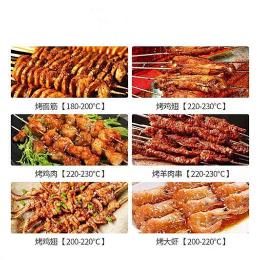 Constant Temperature Timer Barbecue Grill 