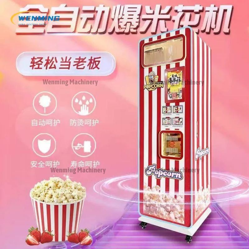 Street Vendor Popcorn Vending Machine