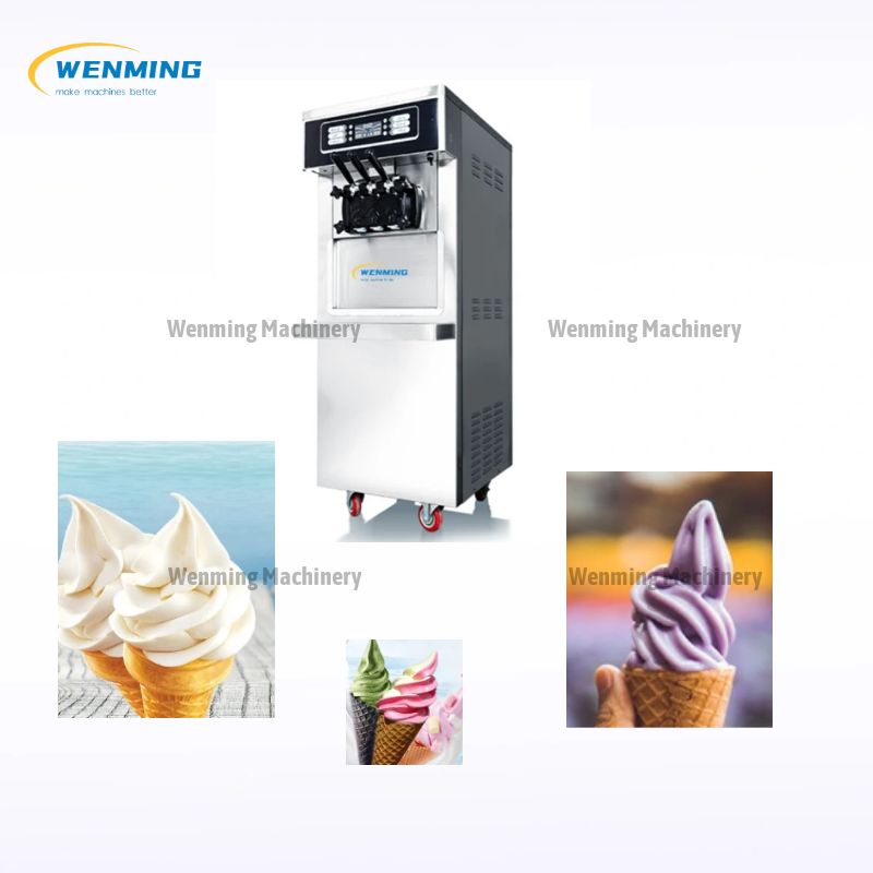 Máquina de helado vertical y máquina de helado de leche completamente automática